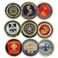 Custom Design Logo US Soft Enamel Challenge Coin