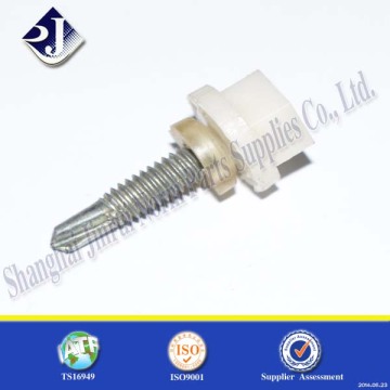 Plastic hex flange drilling screw with ISO9001