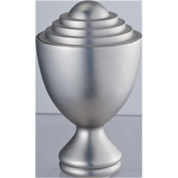 Golden Cup Curtain Rod Finial