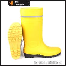 Sicherheitsstiefel PVC Regen mit reflektierenden Streifen (SN5128)