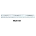 Aluminium Metal Scale Ruler With Hole