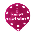 Birthday Cake Decorating Spray Stencil