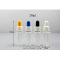 Venta al por mayor 30ml botella Clear Dropper