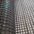 Composite carbon fiber mesh roll for concrete reinforcement