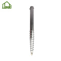 Hot dipped galvanized steel Q235 Ground screw