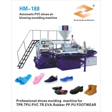 Air Blowing PVC Chaussons Chaussures Making Machine