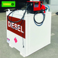 Double walled self bunded diesel tank with pump