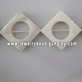 new fashion square shape fresh water shell beads