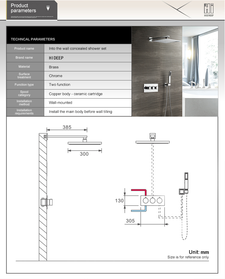 Shower Faucet Mixer bathroom