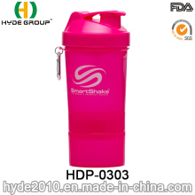 Großhandel BPA frei PP Kunststoff Protein Shaker Wasserflasche (HDP-0303)