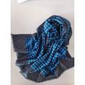 Eueopen Style Men's Scarf Print Wool Scarf Shawl