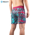 Seaskin Men Custom Logo Logo Swim Beach Shorts