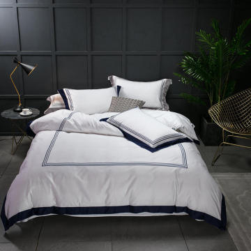 Couverture de couette en coton Set Couvertures de couette King Taille