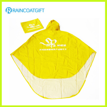 Poliéster PVC Unisex Poncho de chuva dobrável para motocicleta Rpy-064