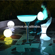 color changing CE factory direct sale rechargeable wifi control led lighting bar table