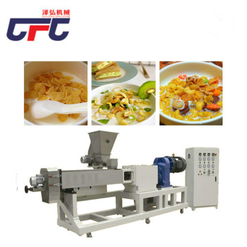 automatic corn flake screw extruder production line