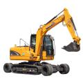 Excavator de rastreadores de ruedas Xiniu X9 Precio 9 toneladas