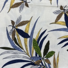 Soft Touch Floral Nylon Linen Rayon Mix