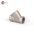 architectural hardware stainless steel 3-way pipe joint