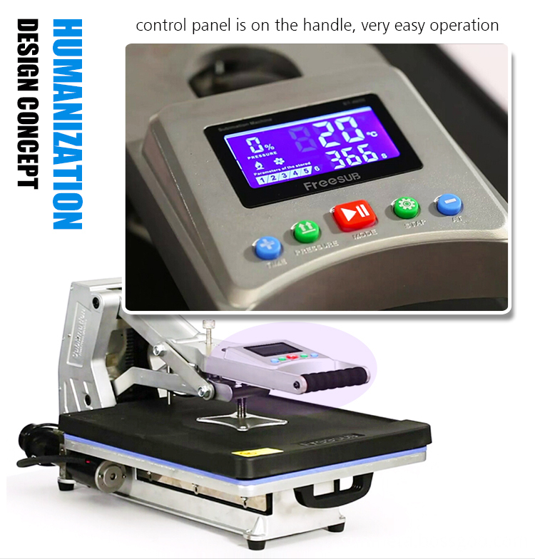 FREESUB Dye Sublimation Printing Heat Press Machine