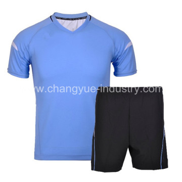 supply cheap soccer sportswear with dry fit and breathable material