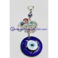 Elephant Wall Hanging Amulet Handmade Evil Eye Bead