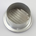 Runde Soffit-Entlüftung Aluminium-Wand externer Luft-Louver