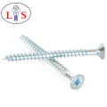 High Quality Carbon Steel Csk Head Cross Recess Screws