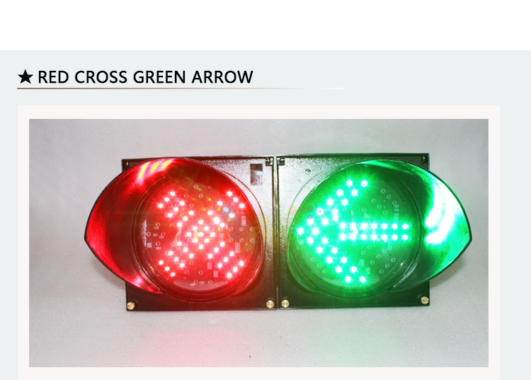 red cross green arrow traffic light-5