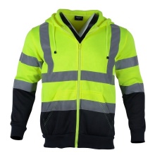 Class 3 Reflective High Visibility Safety Hoodie