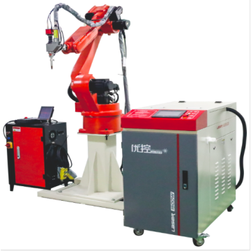 Robot laser welding machine: