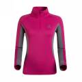 Rose color fast dry jogging shirt