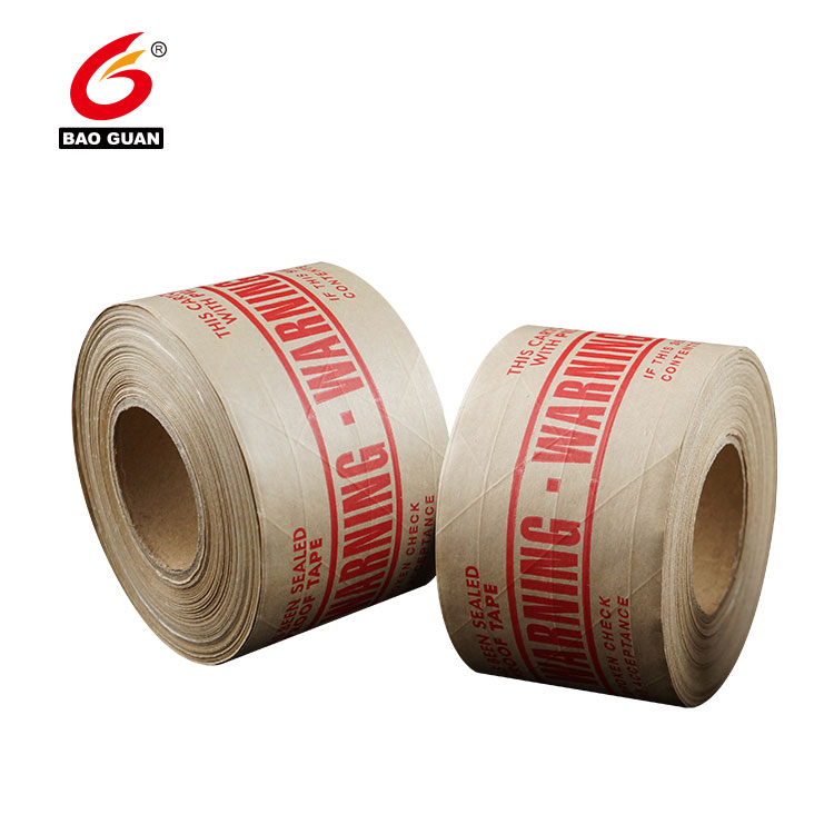 Water Activate Reinforcement Kraft Paper Gummed Tape