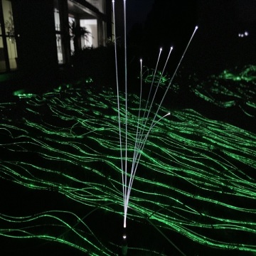 Luz noturna de Firefly de Fibra Optic de Fibra da Paisagem do Jardim