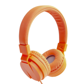 Auriculares con cable de niños Niños sobre la cabeza Auriculares estéreo plegables con auriculares de música de 3.5 mm