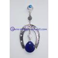 Blue Evil Eyes on Horse Shoe Wall Hanging Amulet Charm