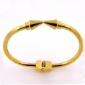 Wholesale fashion hot sale personality Stainless steel gold nail opening bracelet