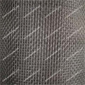 Aluminum clad steel crimped wire mesh