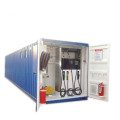 Station de remplissage d&#39;essence de carburant mobile de conteneur de 40 pieds