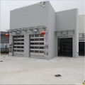 Sectional Transparent Polycarbonate Garage Door