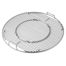 Grilles à charbon de bois pour barbecue en acier inoxydable