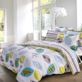 100 % Baumwolle reaktive gedruckt Bettlaken Set /Duvet-Cover-Set