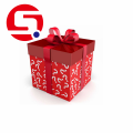 Cardboard Holiday Christmas gift boxes with lids