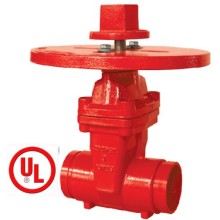 FM 200psi-Nrs Tipo Grooved End Gate Valve