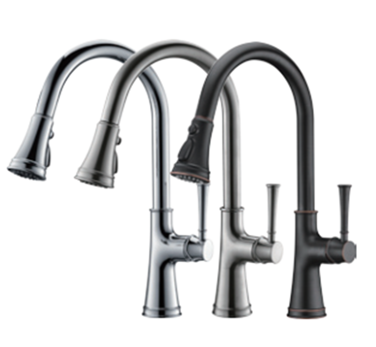 Commercial Pull Down Kitchen Faucet