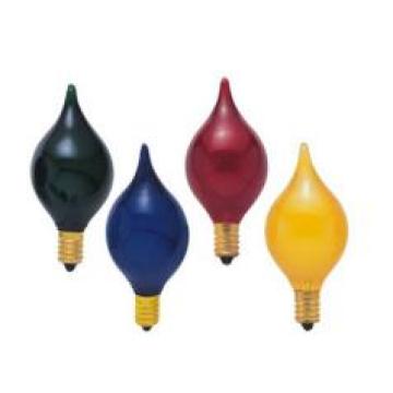 5W/10W/15W Color Coating Incandescent Tip Top Bulb