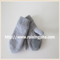 kids warm new knitting mittens