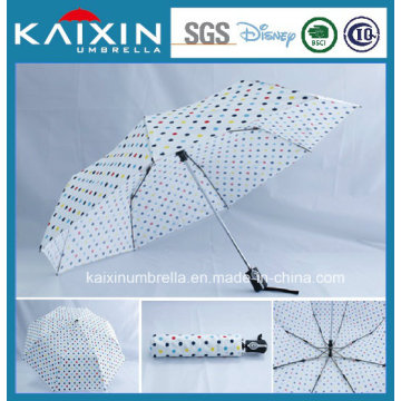 Popular Plegável Umbrella Promocional Chuva