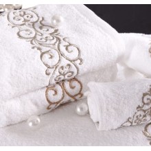 Canasin Embroidery Towels Luxury 100% cotton