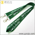 Hot selling black heat transfer printing lanyard